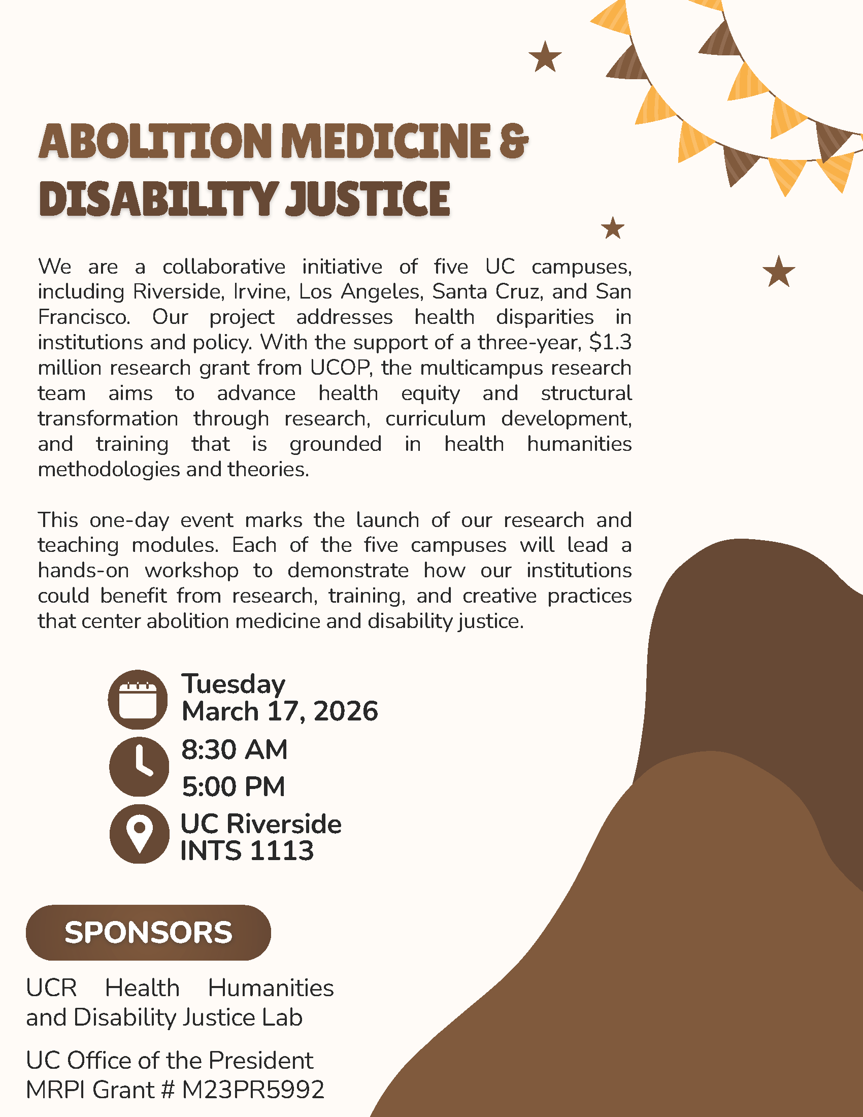 AMDJ Conference Flyer